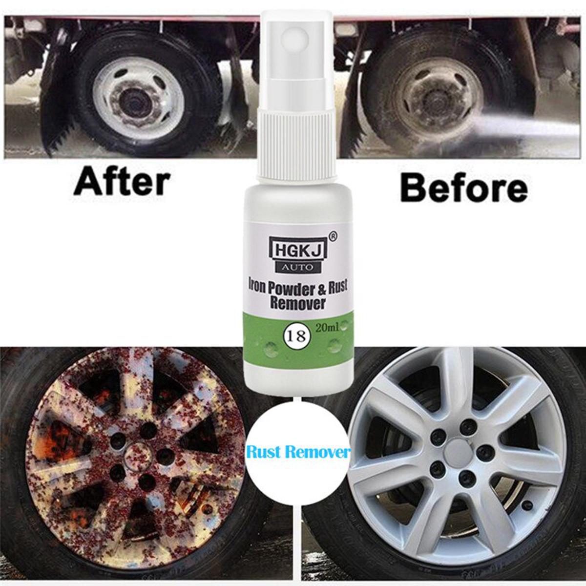 Car Rust Remover & Metal Polish Spray
