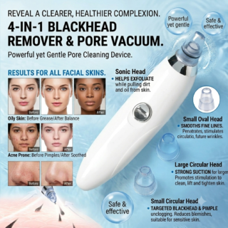 Electric Blackhead Remover – Pore Vacuum
