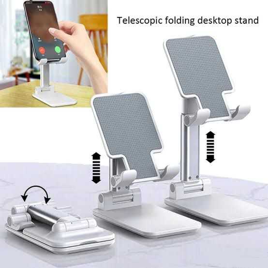 Smart Foldable Mobile Stand – Adjustable Desktop Holder for iPhone & Android – view 6